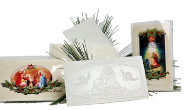 Set Of 20 Polish Christmas Wafers Oplatki (12 Large & 8 Small)