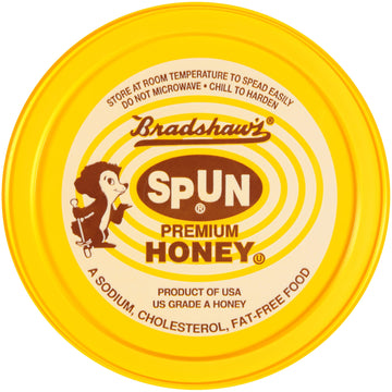 Bradshaws Spun Usa Clover Honey, 12 Ounce Bradshaws Premium Clover Honey From Usa Beekeepers