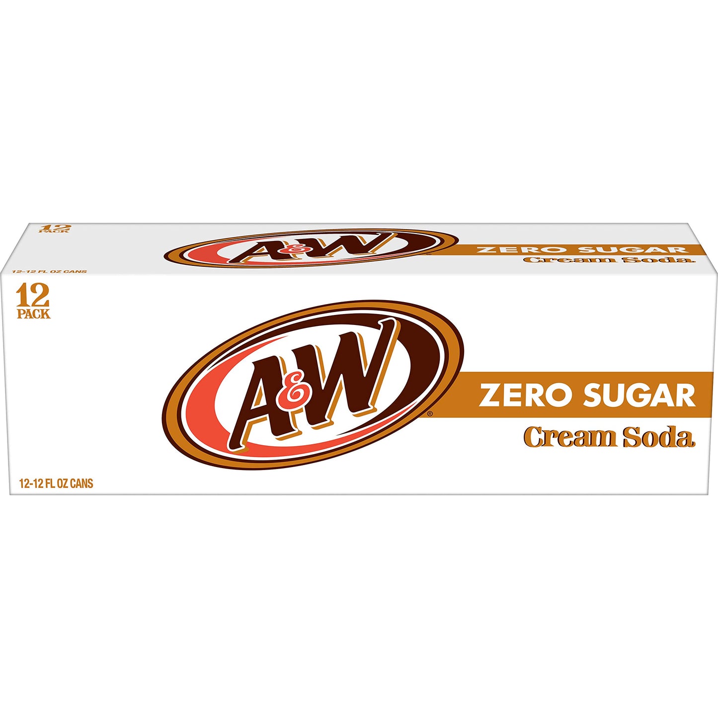 A&W Diet Cream Soda, 12 Fl Oz (Pack of 24)