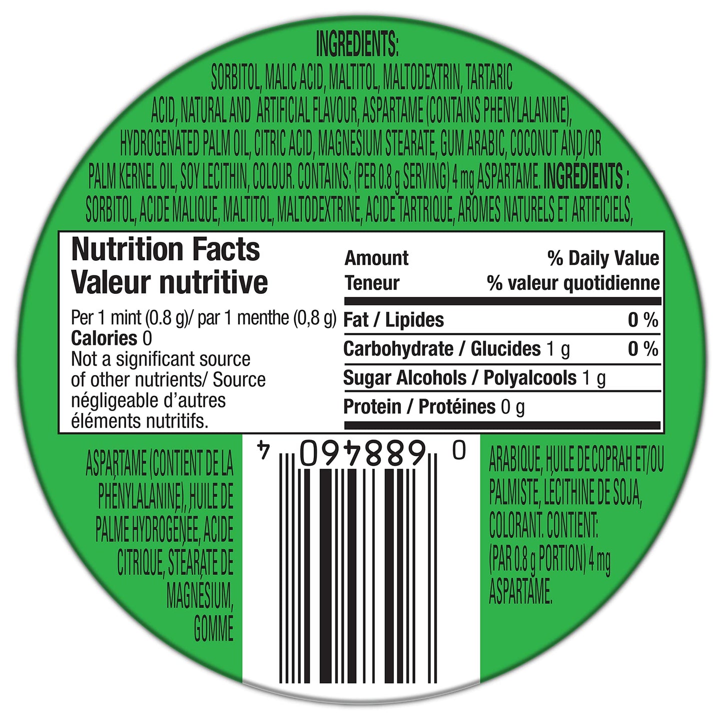 Ice Breakers Sour Fruits, 43g/1.5oz Pucks, (6ct) {Imported from Canada}