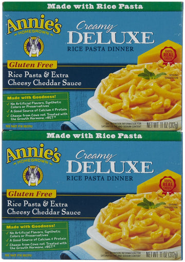 Annie'S Gluten Free Creamy Deluxe Rice Pasta Dinner (12X11Oz)