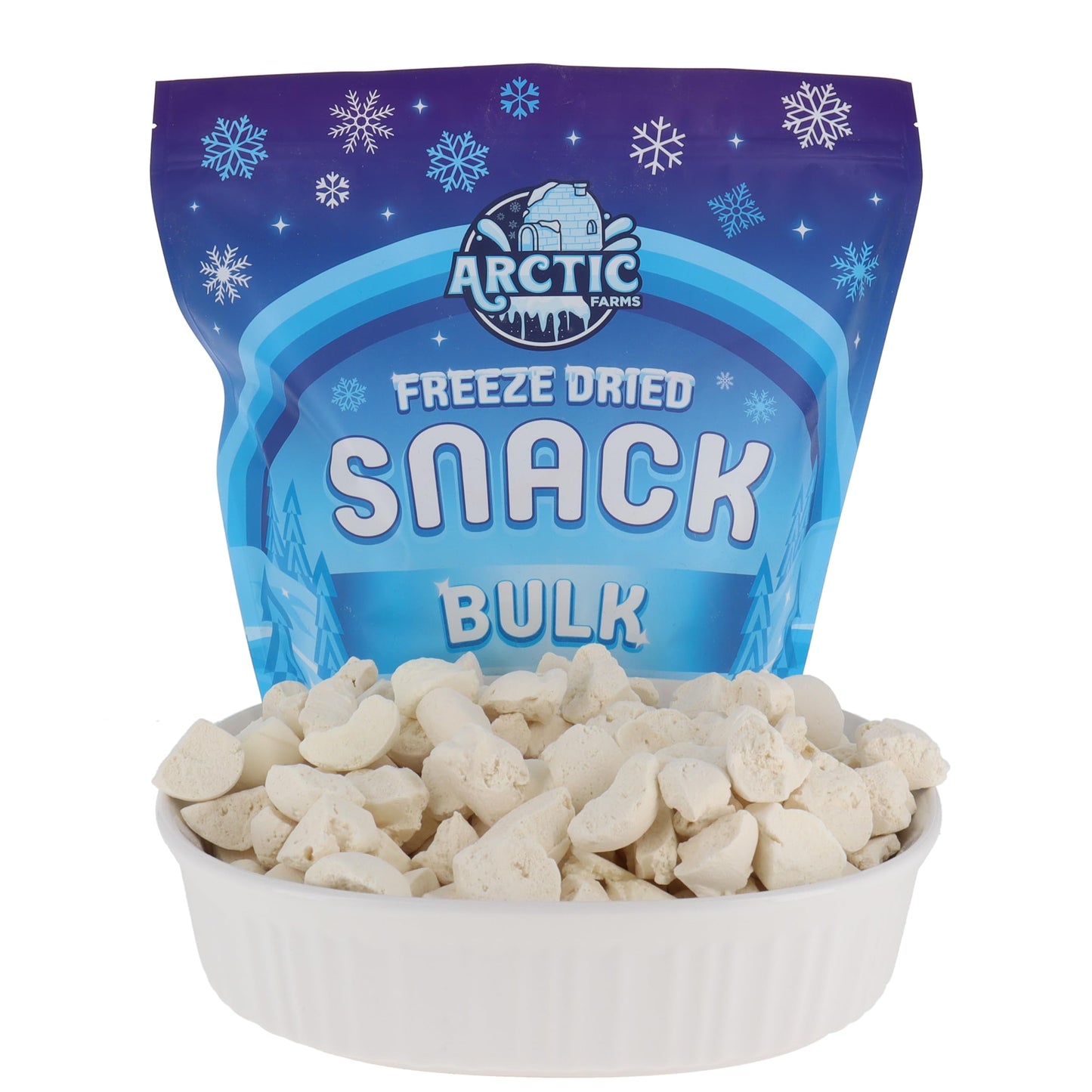 Arctic Farms Freeze Dried Ice Cream Bits Bulk - Does Not Melt (Butter Pecan) (1Lb)
