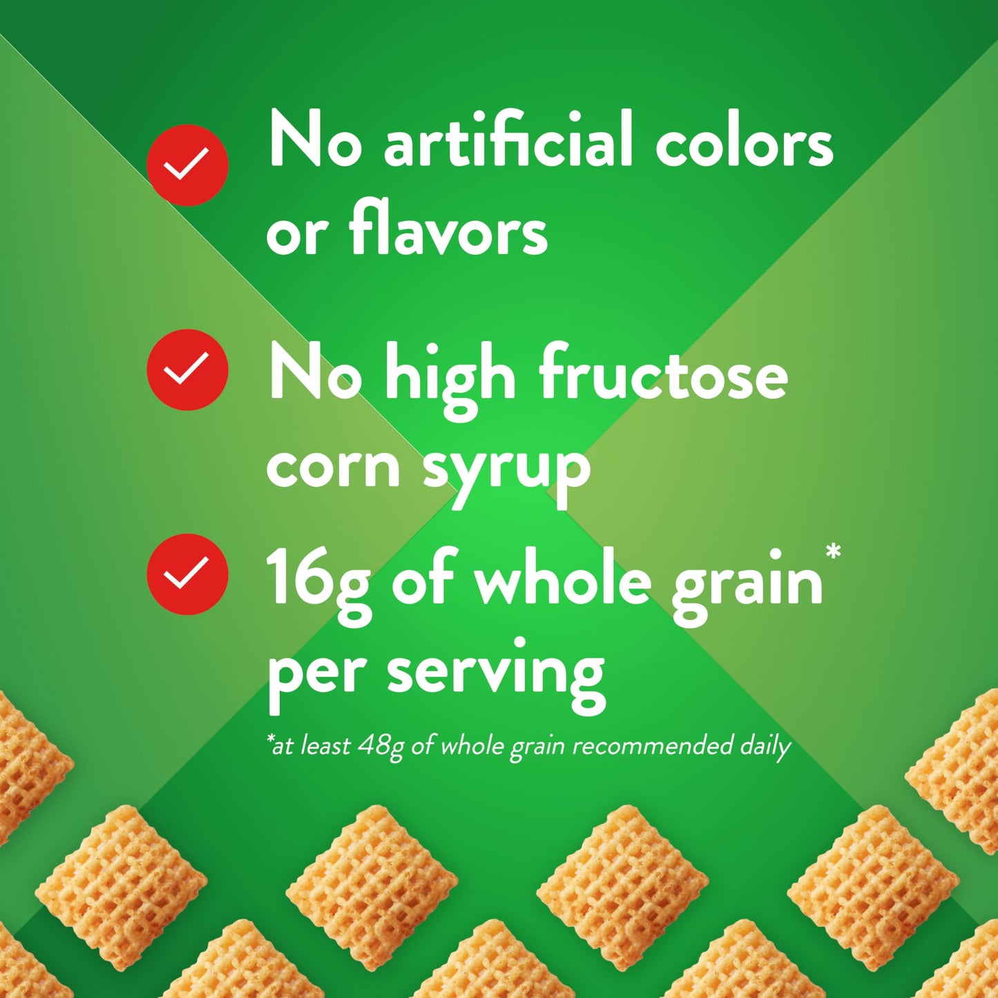 Corn Chex Gluten Free Breakfast Cereal, Made With Whole Grain, Family Size, 18 Oz