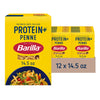 Barilla Protein+ (Plus) Penne Pasta, 14.5 Ounce (Pack Of 12) - Plant Based Pasta - Made From Lentils, Chickpeas & Peas - Non-Gmo, Kosher Certified And Vegan