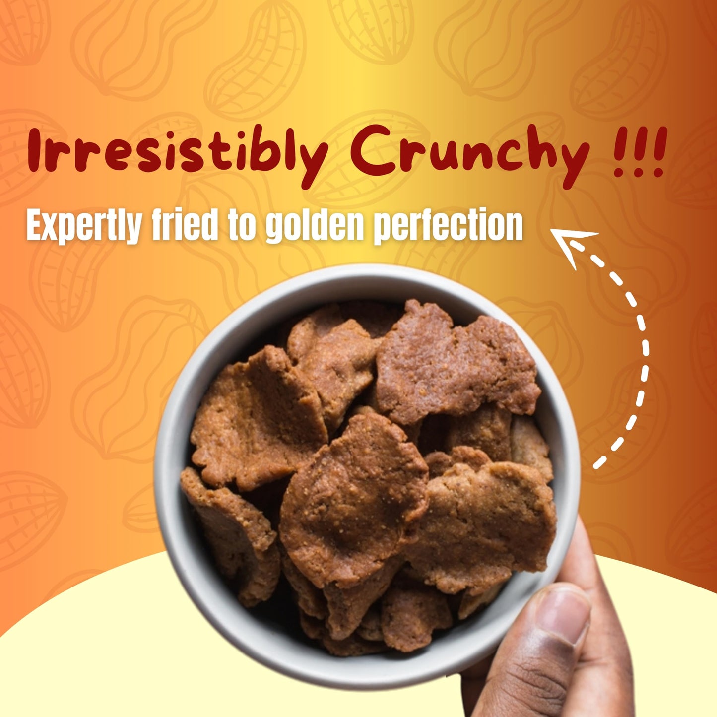 Sheelda Kulikuli Spicy Crunchy Nigerian Peanut Crackers (Pack Of 5) Authentic African Kulikuli Snack, High-Protein Peanut Chips,