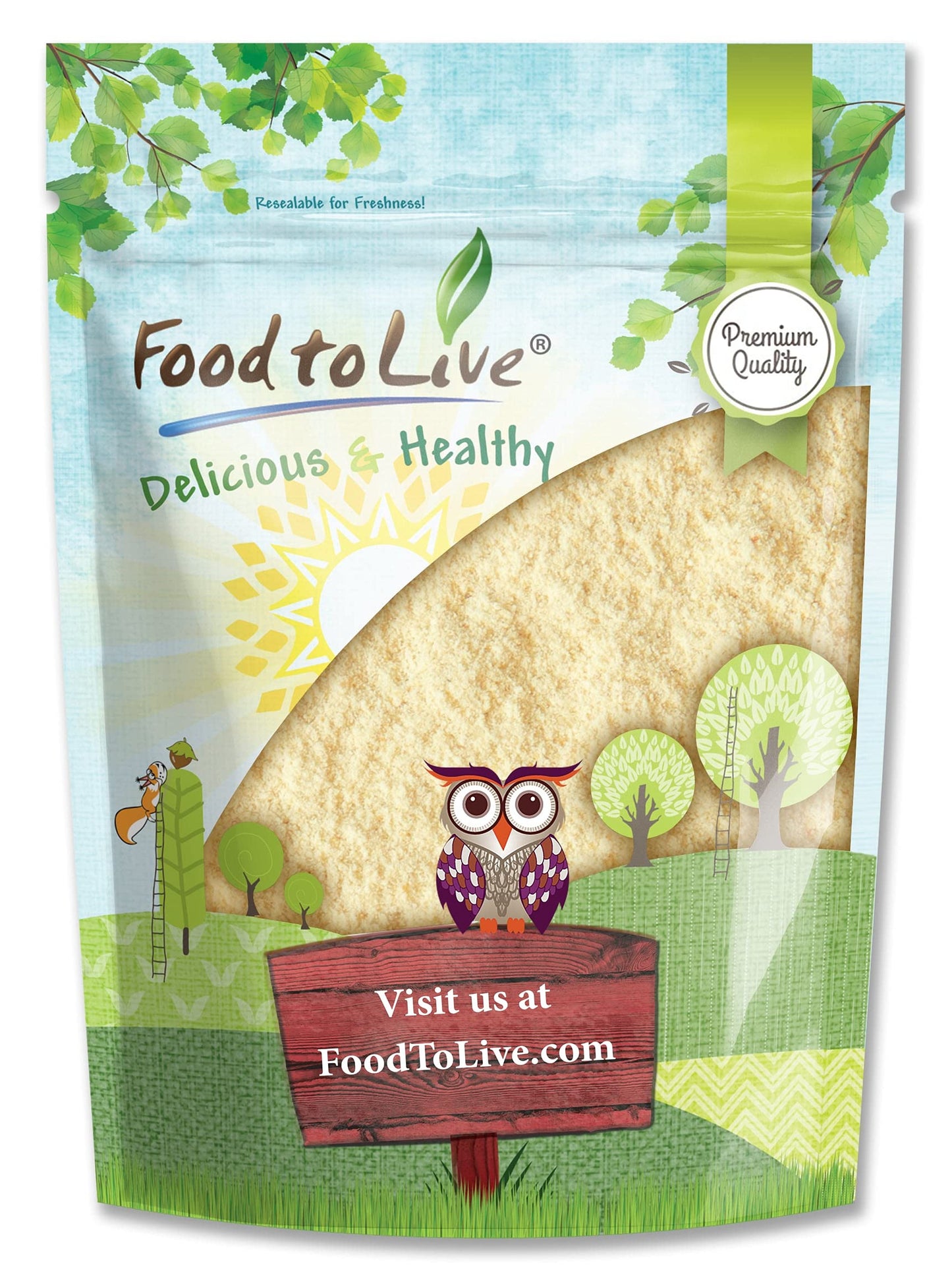 Food To Live Pineapple Powder 5 Pounds - Raw Dried Fruit Unsulfured Vegan Bulk Great For Baking Juices Smoothies Yogurts And Instant Breakfast Drinks Contains Maltodextrin No Sulphites