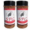 Old Mule BBQ Sauce - All-Natural, No HFCS - 2-Pack, 18 oz Jars - Batch from Blue Ridge Mountains of NC (Dust Rub - Salt Pepper G