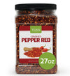 TOSS Crushed Red Pepper Flakes, 27 OZ Bulk Spice for Pizza, Seafood, Chowder, Pasta Seasoning