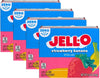 Jell-O Sugar-Free Gelatin Dessert, Strawberry Banana (Pack of 4)