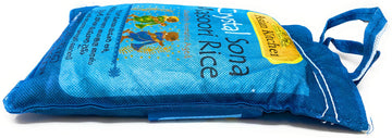 Asian Kitchen Crystal Sona Masoori Aged Rice 4-Pound Bag, 4Lbs (1.81Kg) Short Grain Rice ~ All Natural | Gluten Friendly | Vegan
