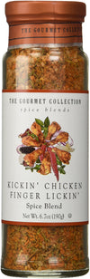 The Gourmet Collection Seasoning Blends Kickin' Chicken Finger Lickin' Spice Blend-Cooking Seasoning For Fried, Roasted, Broiled
