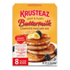 Krusteaz Heart Healthy Buttermilk Pancake and Waffle Mix Light & Fluffy 25.2 oz Boxes (Pack of 8)