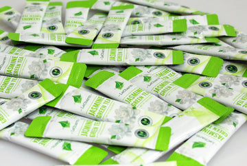 Lecharm Tea To Go Jasmine Green Tea Extract, Natural Tea Crystal Powder, Ready Brew, Iced Or Hot Tea In 3 Seconds - 20 Count (Si