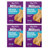 Miltons Protein Crackers, Everything - 10g of Plant-Based Protein Per Serving, Gluten Free, Non-GMO Project Verified, Vegetaria