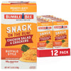 Bumble Bee Snack On The Run Buffalo Chicken Salad with Crackers Kit, 3.5 oz (Pack of 12) - Ready to Eat, Spoon Included - Shelf