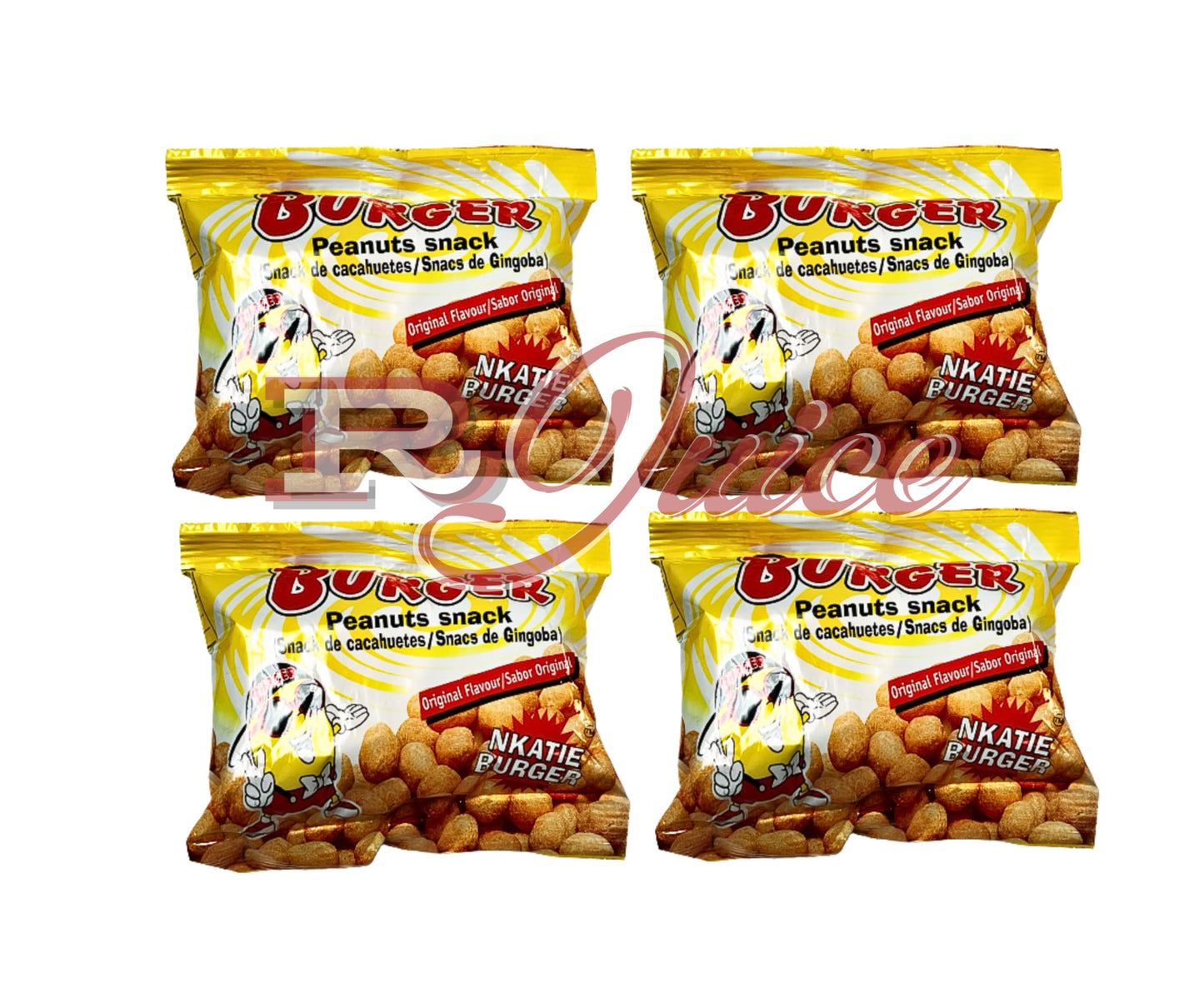 Generic Nkatie Burger African Peanut Snack 4 PCS | A must have Sanck