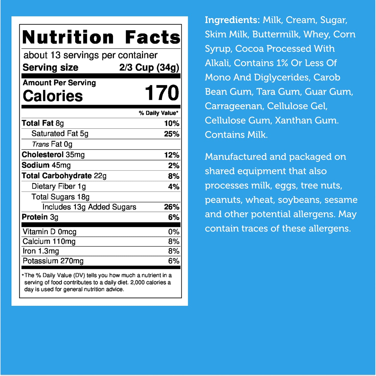 Arctic Farms Freeze Dried Ice Cream Bits Bulk - Does Not Melt (Chocolate) (1Lb)