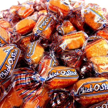 Sweetglob Individually Wrapped Original Crunchy Peanut Butter Candy (Classic Chick O Sticks, 2 Pound)