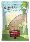 Food to Live - Organic Royal White Quinoa, 10 Pounds Whole Grain, Non-GMO, Kosher, Raw, Vegan, Sirtfood, Bulk