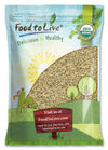 Food To Live Organic Paraguayan Hemp Seeds, 8 Pounds Non-Gmo Raw Hearts, Hulled, Kosher, Vegan. Keto-Friendly. Rich In Omega 3 & 6. Good Source Of Protein. Great For Smoothies, Oatmeal, And Salads