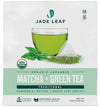 Jade Leaf Matcha Organic Matcha + Green Tea Bags - Traditional - Ceremonial Matcha + Whole Leaf Sencha - Authentic Japanese Orig