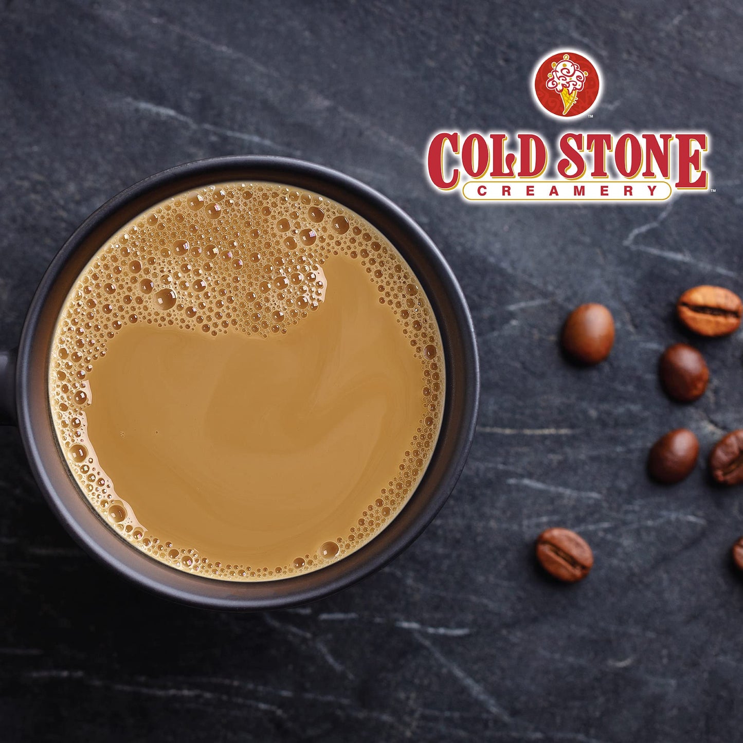 Cold Stone Creamery Beverages Coffee Pods, Ice Cream Flavored, 40 Count, Compatible with K Cup malt-inspired, Assorted Variety Pack