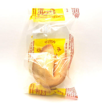 Hotoy Premium Bulk Fortune Cookies (60) Individually Wrapped, Fresh Cookies, Gourmet Vanilla