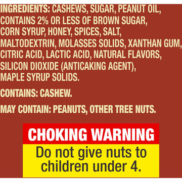 PLANTERS Cashews Trail Mix Snack Pack with Cinnamon & Brown Sugar, 5 oz