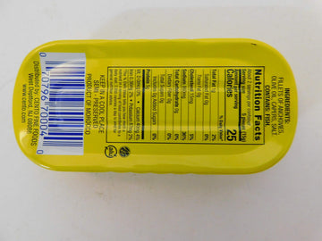 Cento - Rolled Fillets Of Anchovies With Capers In Olive Oil, (10)- 2 Oz. Tins