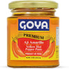 Aj Amarillo Paste by Goya, Yellow Hot Pepper for Latin Cooking, Peruvian Chili Paste for Sauces, Marinades & Stews, Pasta de A