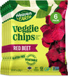 Heaven & Earth Beet Chips 1Oz (6 Pack) Crisp And Delicious | Gluten Free | Certified Kosher (Including Passover)