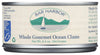 Bar Harbor Clams Whole Canned, 6.5 Oz (Pack of 12), Natural