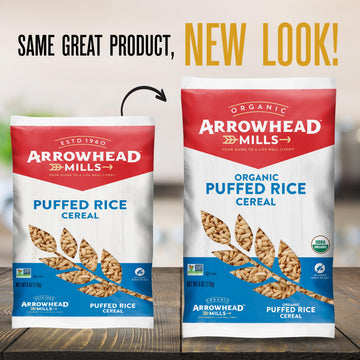 Arrowhead Mills Puffed Rice Cereal, 6 Oz Bag (Pack Of 6)
