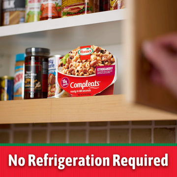 Hormel Compleats Beef Stroganoff Sauce Microwave Tray, 9 Ounces (Pack Of 6)