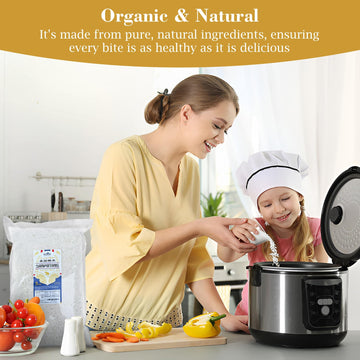 Fusion Select 10Lb Sanpatong Thai Sticky Rice - Authentic Glutinous Khao Niao Sweet Rice From Thailand - Uncooked Bulk Rice Bag For Making Dessert, Roasted Pork Dishes, Asian Food - Zero Gmo Or Gluten