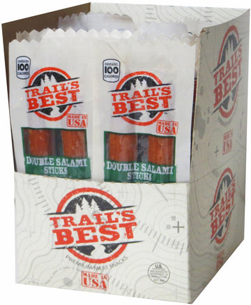 Trail'S Best Double Salami Stick (Pack Of 20)