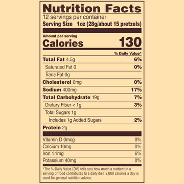 Snyders of Hanover, Sour Cream & Onion Twisted Pretzel Sticks, 12 Oz Bag (Pack of 3)
