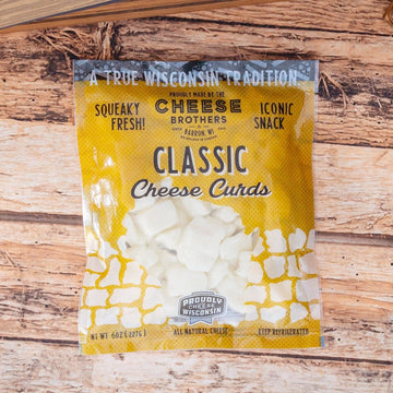 Cheese Bros Squeaky Fresh Wisconsin Cheese Curds | 8 Ounce Bags | Gourmet Gift For Families (8)