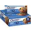Quest Nutrition Blueberry Muffin Protein Bars, 20g Protein, 2g Sugar, 5g Net Carb, Gluten Free, Keto Friendly, 12 Count
