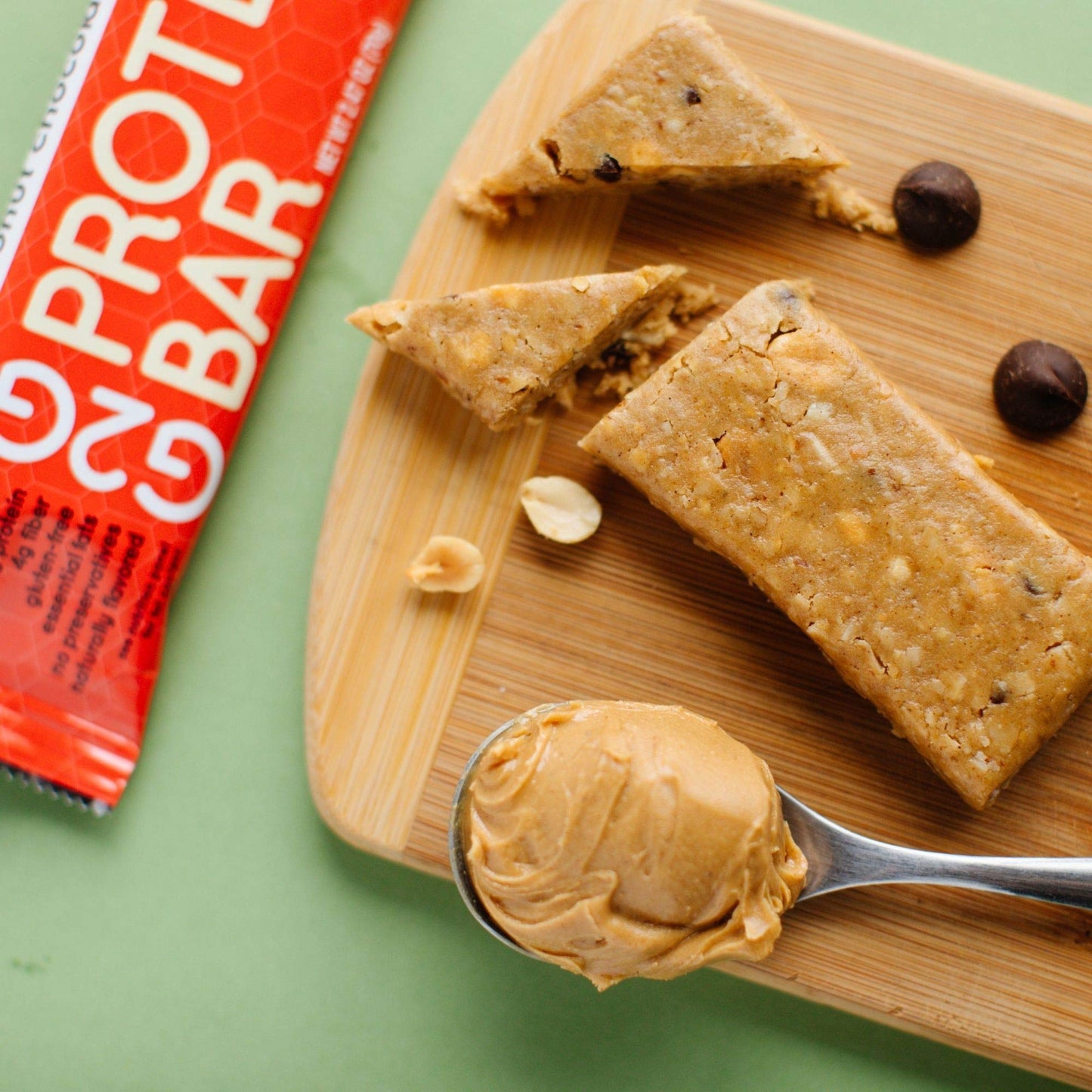 G2G Protein Bar, Peanut Butter Lovers 3-Pack, Gluten-Free, 24 Count, 2 x 6.5 x 0.5 inches, Brown