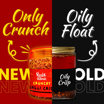 Chili Crisp (medium spicy) chilli crisp oil without the oil . Crispy chili crunch with garlic, onion. For ramen toppings, salad