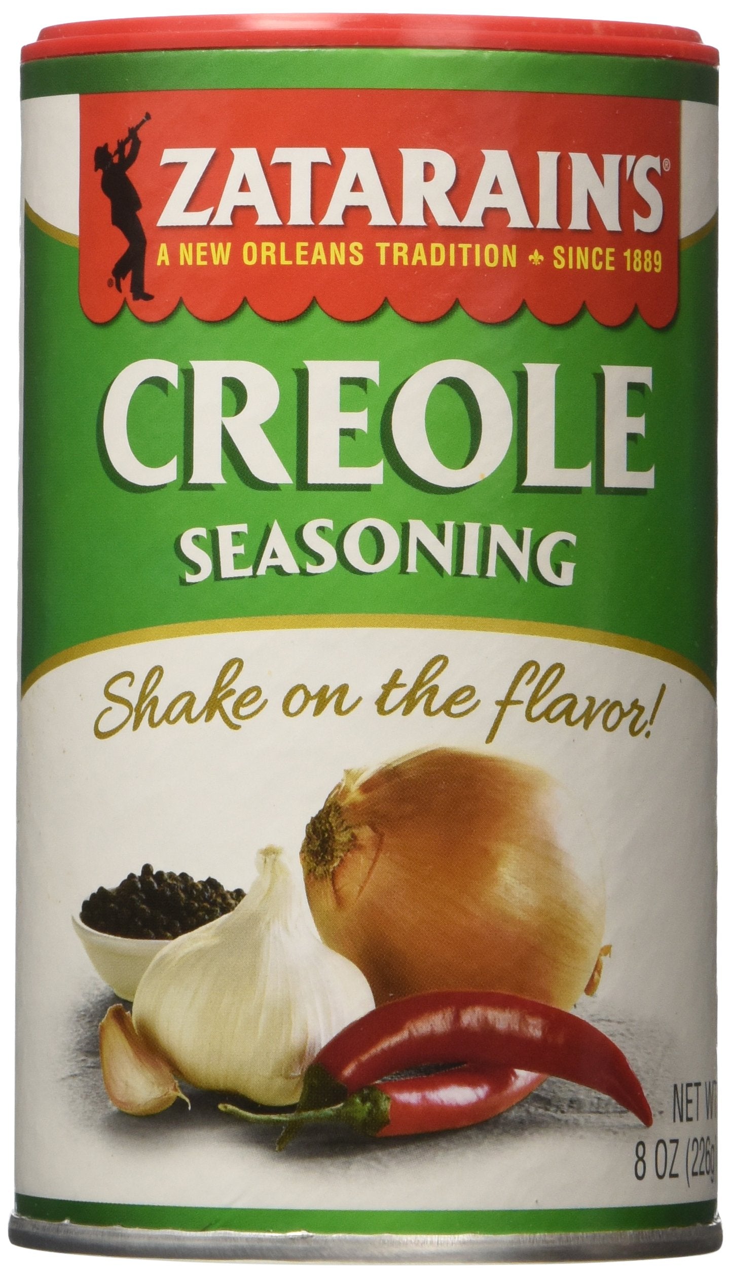 Zatarains New Orleans Traditional Creole Seasoning - 8 Oz. (Pack Of 2)