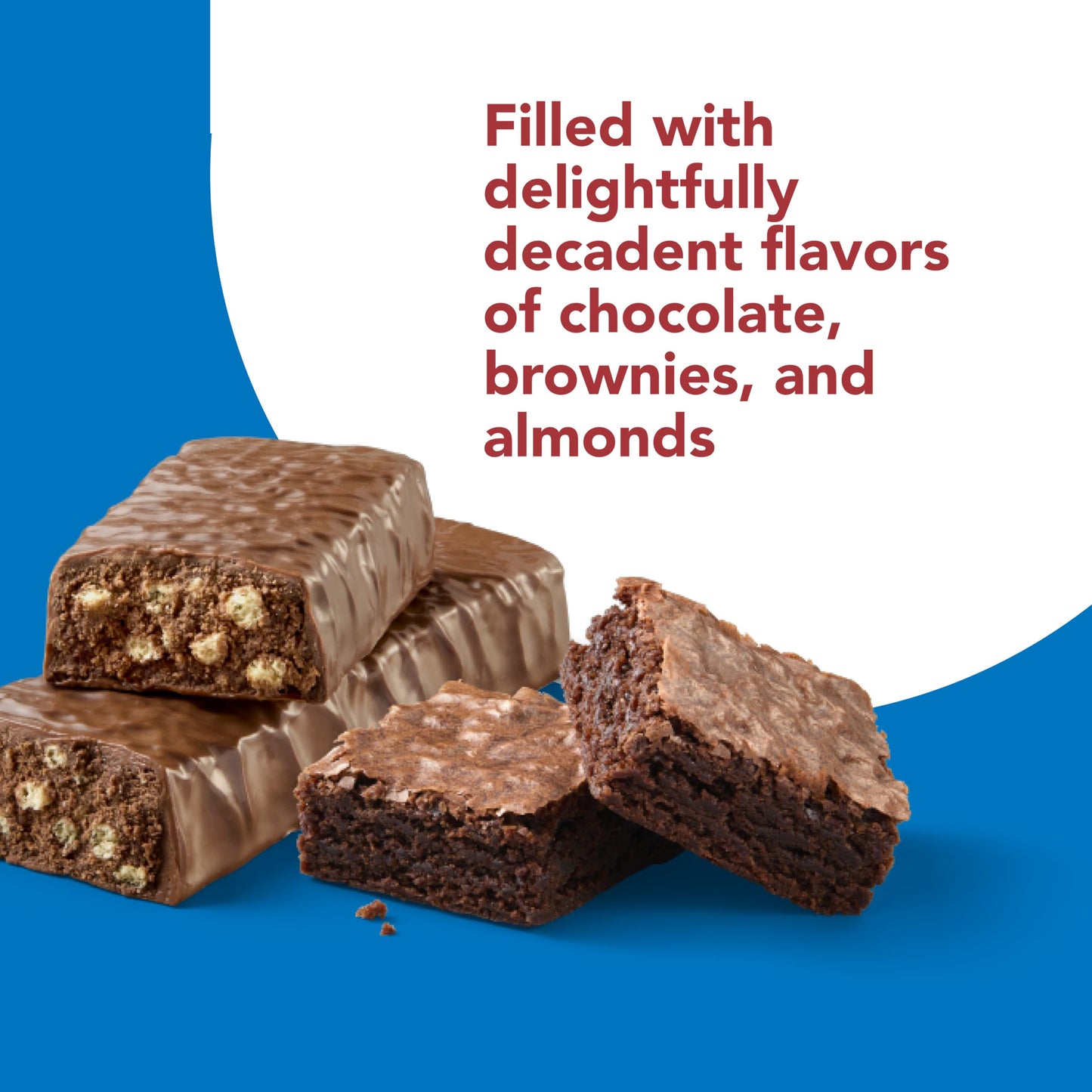 think! Protein Bars, High Protein Snacks, Gluten Free, Kosher Friendly, Brownie Crunch, Nutrition Bars, 2.1 Oz per Bar, 30 Count