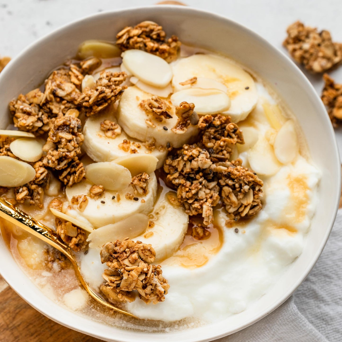 Purely Elizabeth, Honey Almond, Ancient Grain Granola With Probiotics, Gluten-Free (3 Ct, 8Oz Bags)