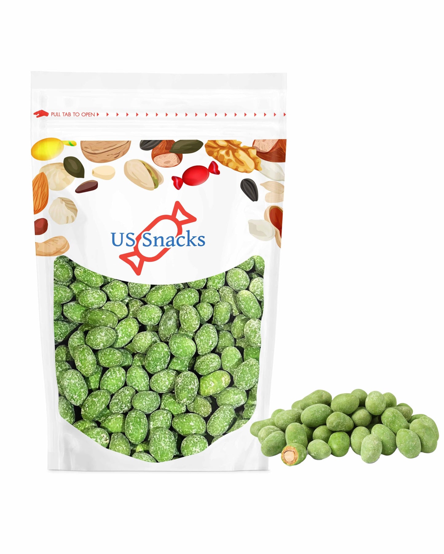 Us Snacks Japanese-Style Coated Peanuts (16 Ounce (Pack Of 1), Wasabi)