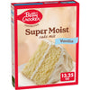 Betty Crocker Favorites Super Moist Vanilla Flavored Cake Mix, 13.25 oz