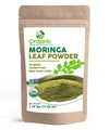 Organic Moringa Powder - 1.10 Lbs (17.64 Oz) Usda Organics, Non-Gmo, Kosher, Halal, Moringa Olifera Powder - 100% Raw And Natur