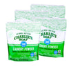 Charlies Soap Hypoallergenic Laundry Detergent Powder 8Lb Bag, Pack Of 4 (1200 Loads Total) Fragrance Free Plant Based Deep Clea