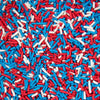 Patriotic Jimmies Sprinkles For Cake, Cookie, Cupcake Decorating, And Baking - 4Th Of July Cake Decorations In Red White And Blue Jimmies - Vegan Sprinkles For Donuts And Cookies