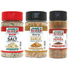 Jane's Krazy Mixed Up Seasonings Variety Pack of 3 - Mixed-Up Salt Pepper and Garlic